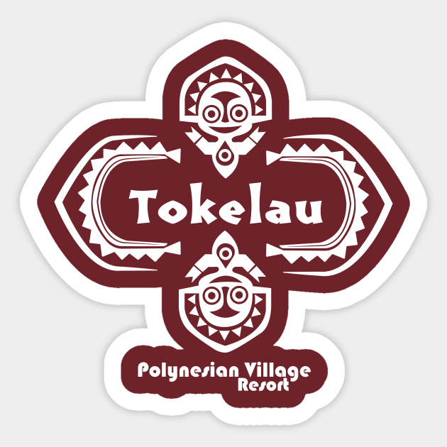 Polynesian Village Resort Tokelau Sticker by Lunamis